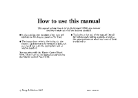 Bang & Olufsen - Beomaster_5500-Owners-Manual